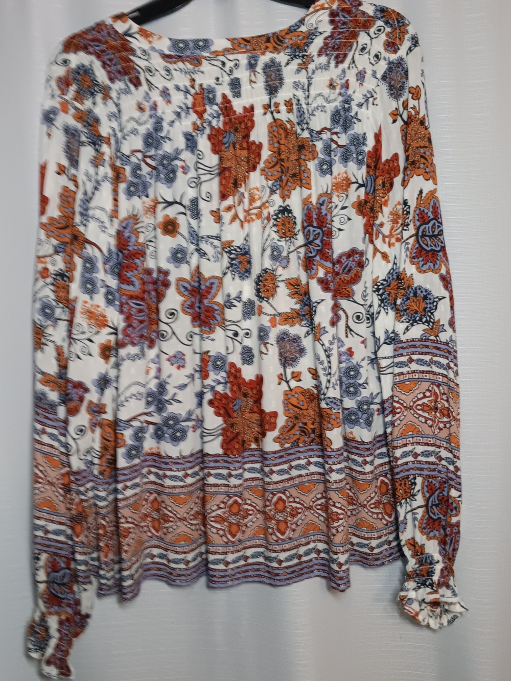 Christian Siriano New York Boho Top Lg - Picture 5 of 6